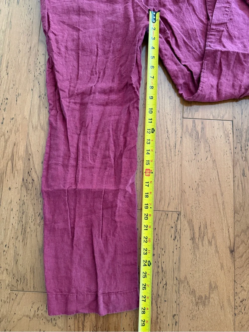 Athleta Raspberry Drawstring Wide-Leg Pants - Picture 2 of 7